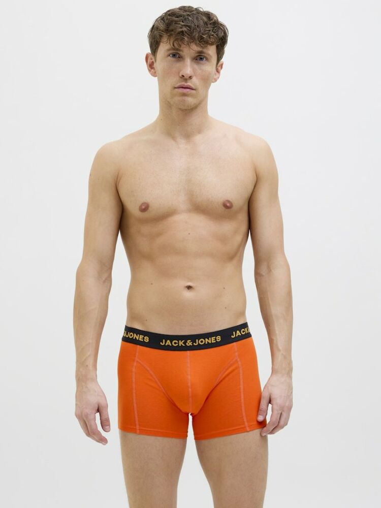 Jack Jones Ben Solıd 3 Lü Paket Erkek Boxer 12268601 - 4