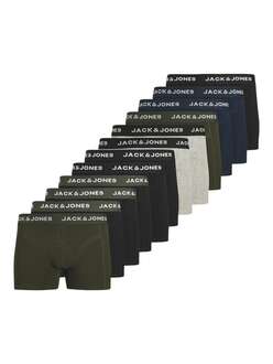 Jack Jones Benja 12 Li Paket Erkek Boxer 12285469 - 1