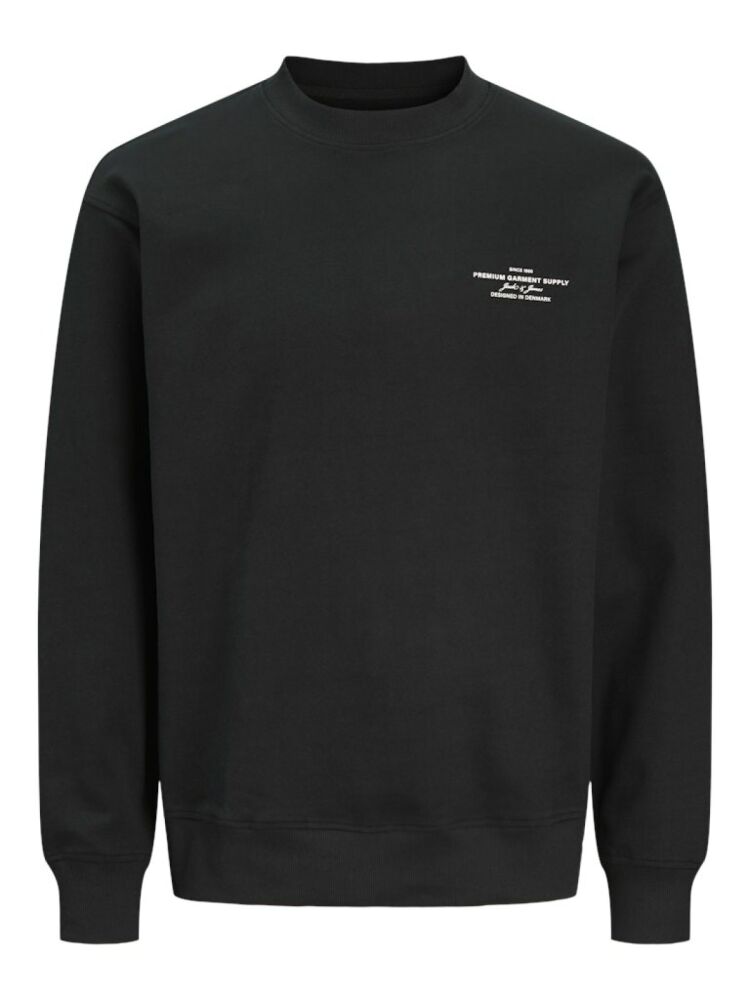 Jack Jones Blachad Brandıng Bisiklet Yaka Erkek Sweat 12261386