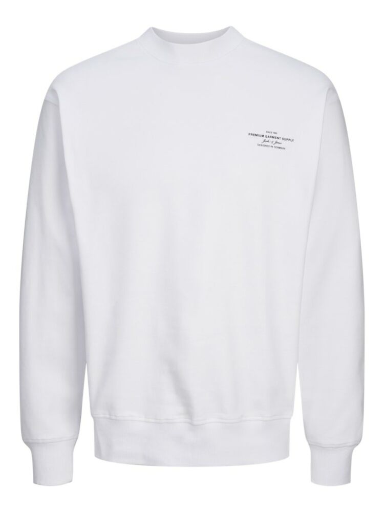 Jack Jones Blachad Brandıng Bisiklet Yaka Erkek Sweat 12261386