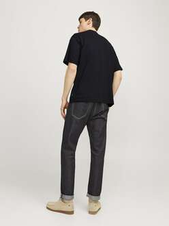 Jack Jones Blachad Brandıng Erkek Tişört 12259357 - 3