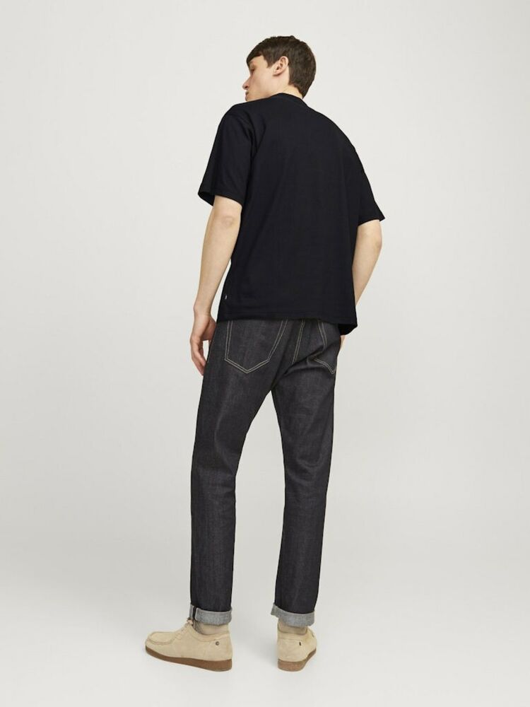Jack Jones Blachad Brandıng Erkek Tişört 12259357 - 3