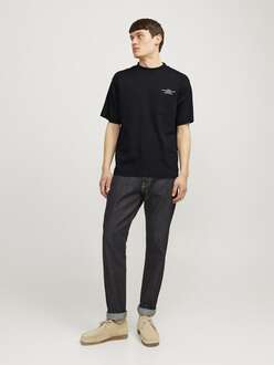 Jack Jones Blachad Brandıng Erkek Tişört 12259357 - 4