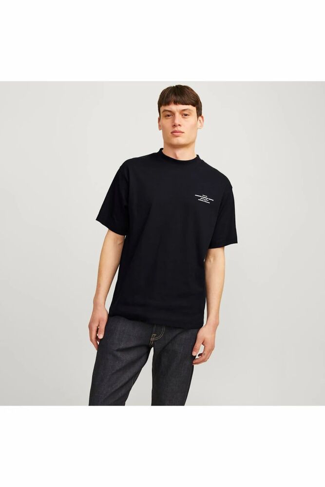 Jack Jones Blachad Brandıng Erkek Tişört 12259357