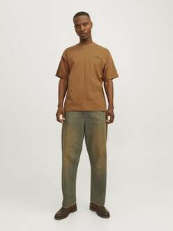 Jack Jones Blachad Brandıng Erkek Tişört 12259357 - 4