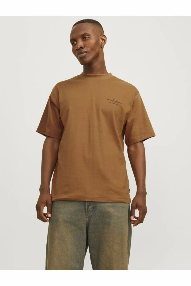 Jack Jones Blachad Brandıng Erkek Tişört 12259357