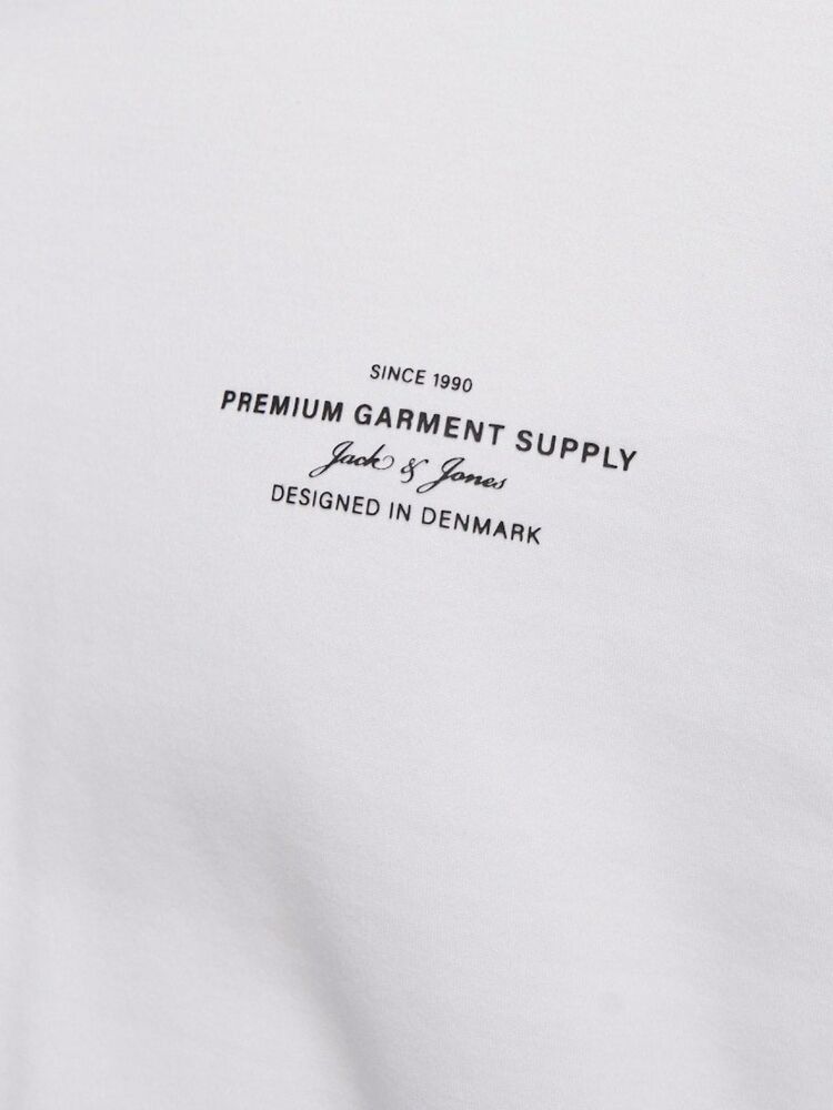 Jack Jones Blachad Brandıng Erkek Tişört 12259357 - 5