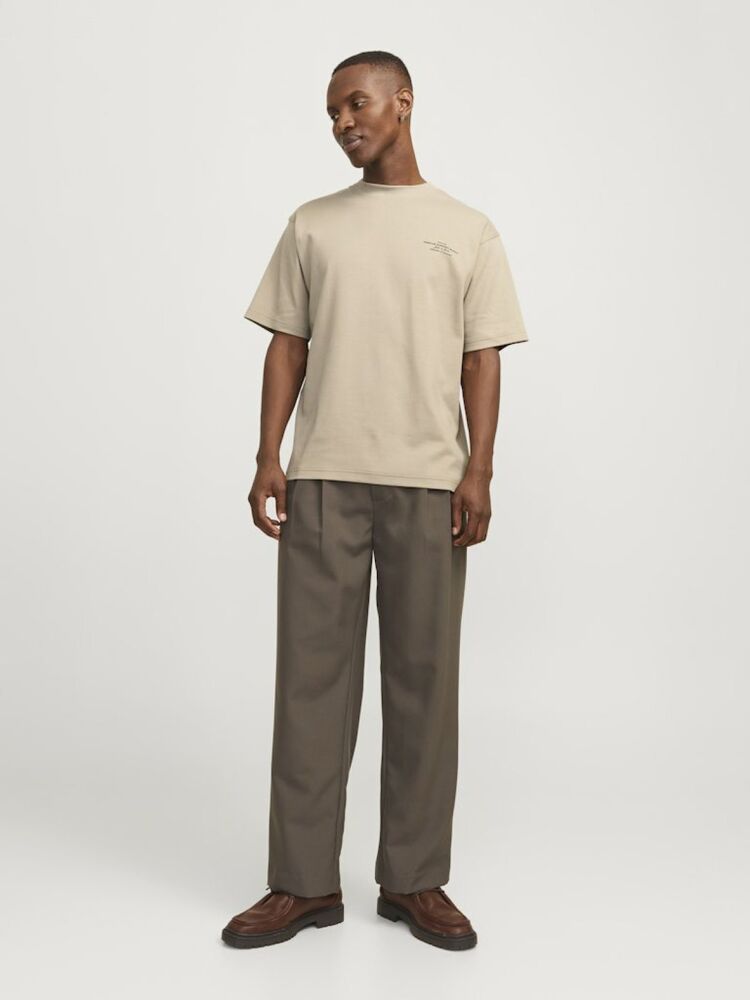 Jack Jones Blachad Brandıng Erkek Tişört 12259357 - 2