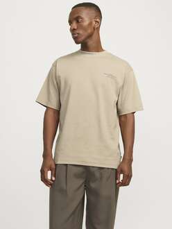 Jack Jones Blachad Brandıng Erkek Tişört 12259357 - 4