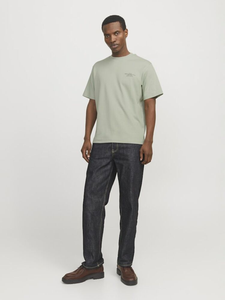 Jack Jones Blachad Brandıng Erkek Tişört 12259357 - 3