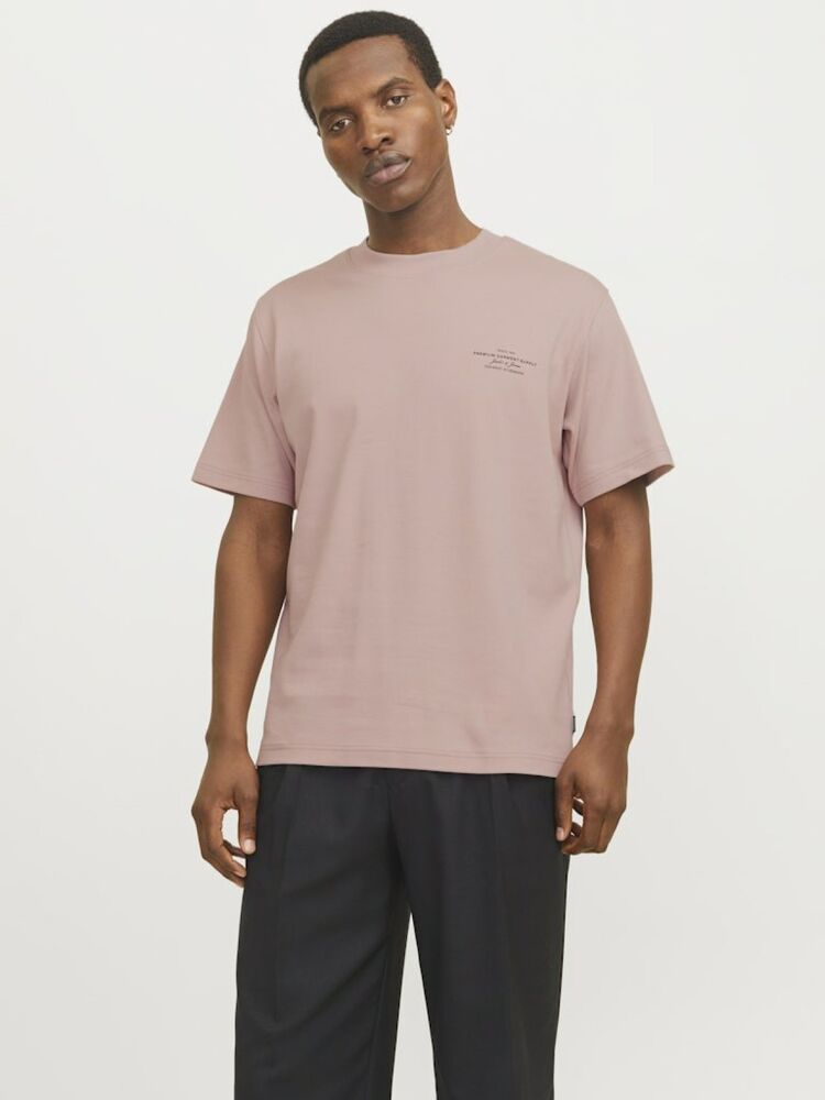Jack Jones Blachad Brandıng Erkek Tişört 12259357 - 2