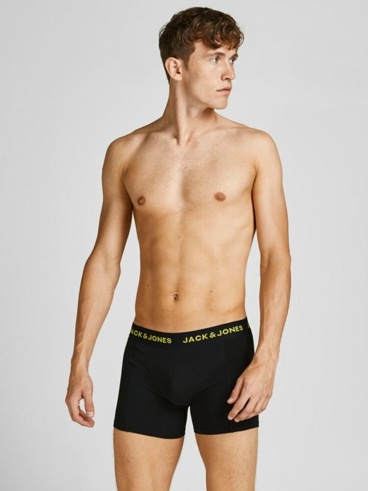 Jack Jones Black 5 Li Paket Erkek Boxer 12167028 (1)