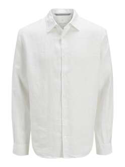 Jack Jones Blalawrence Relax Fit Keten Erkek Gömlek 12273907 - 1