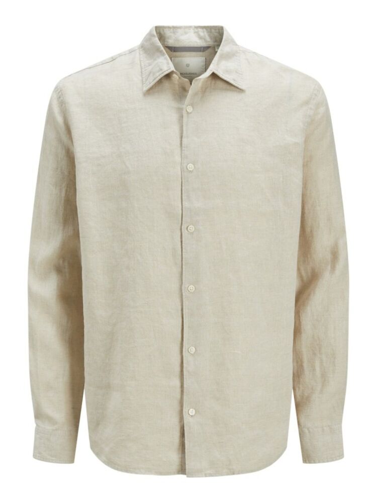 Jack Jones Blalawrence Relax Fit Keten Erkek Gömlek 12273907