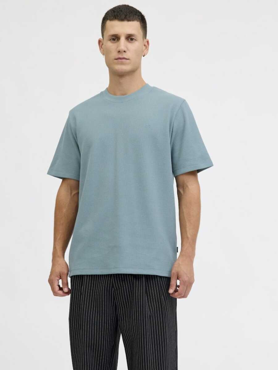 Jack Jones Blaleo Structure Regular Fit Erkek Tişört 12294823