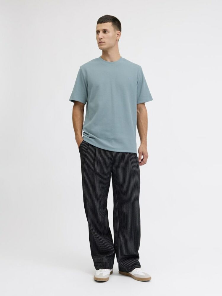 Jack Jones Blaleo Structure Regular Fit Erkek Tişört 12294823 (1)