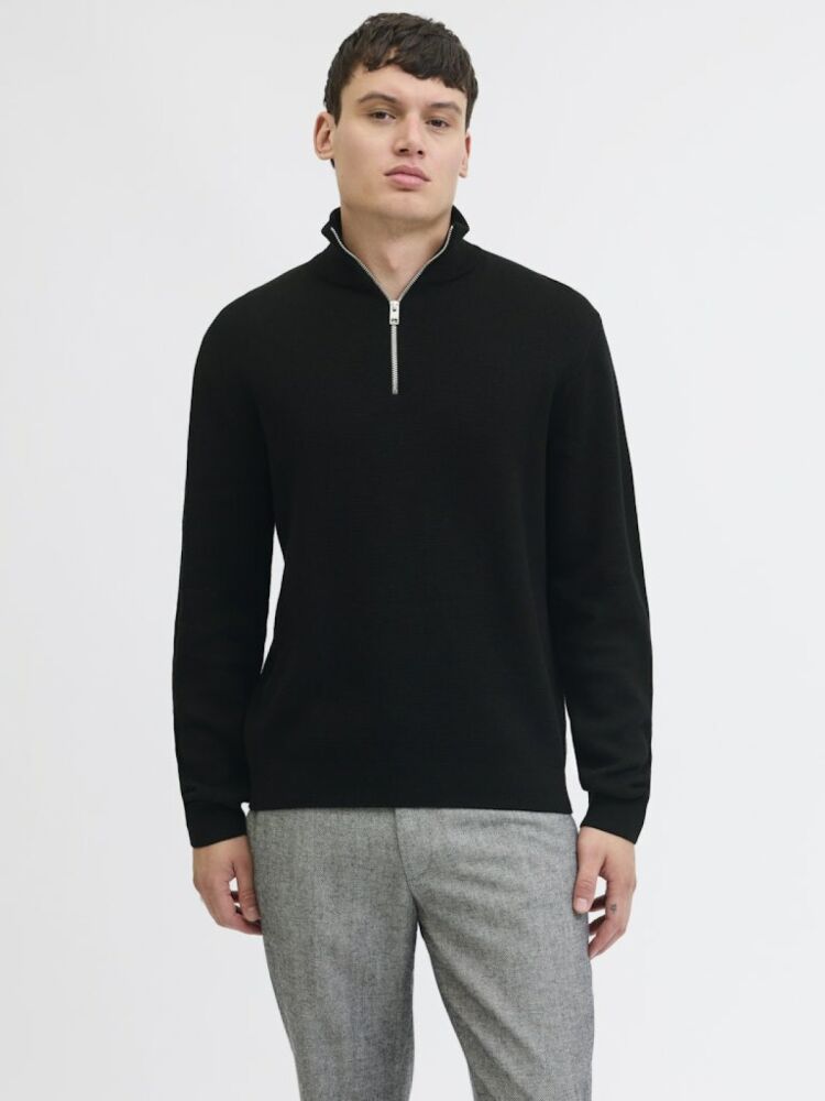 Jack Jones Blamılano Fermuarlı YakaRelax Fit Erkek Kazak 12259664