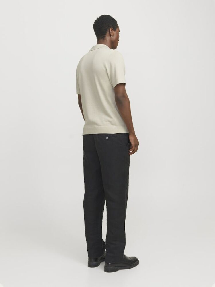Jack Jones Blamılano Sprıng Knıt Regular Fit Triko Polo Yaka Erkek Tişört - 5