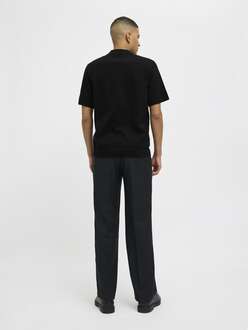 Jack Jones Blamılano Sprıng Knıt Regular Fit Triko Polo Yaka Erkek Tişört - 4