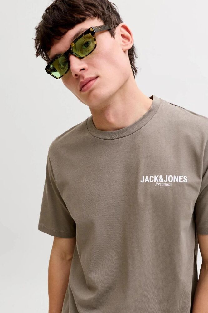 Jack Jones Blaoscar Regular Fit Erkek Tişört 12302469 (1)