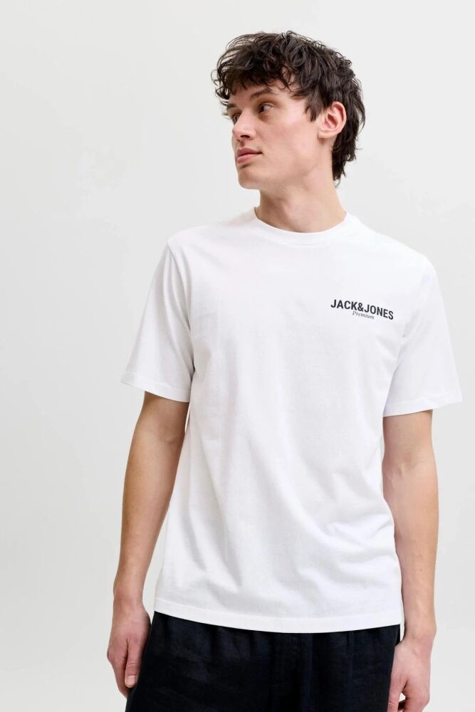 Jack Jones Blaoscar Regular Fit Erkek Tişört 12302469 (1)