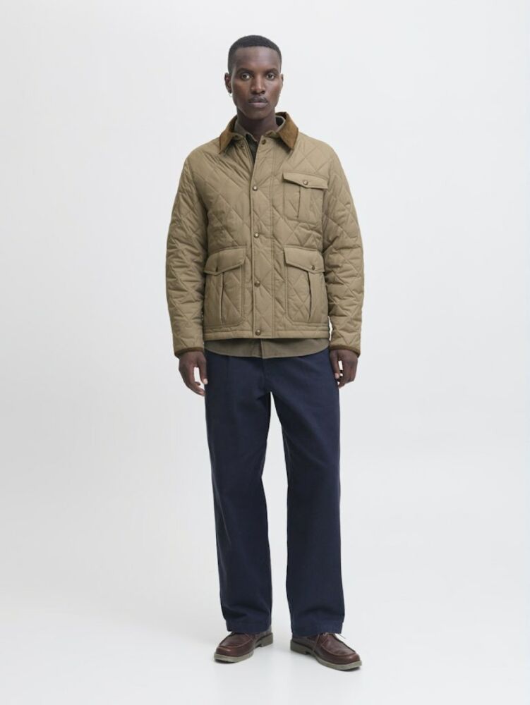 Jack Jones Blubryan Quılted Erkek Ceket 12283810 (1)