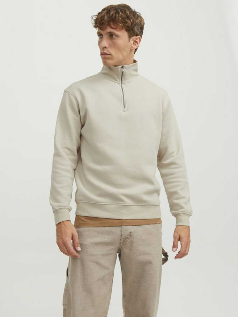 Jack Jones Bradley Fermuarlı Yaka Relax Fit Erkek Sweat 12250747