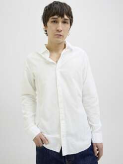 Jack Jones Breeze Keten Slım Fit Erkek Gömlek 12268964 - 4