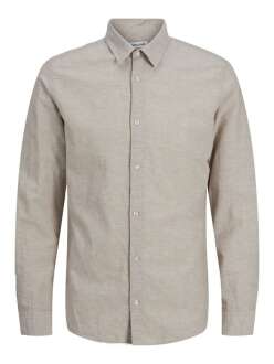 Jack Jones Breeze Keten Slım Fit Erkek Gömlek 12268964 - 1