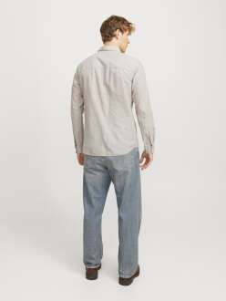 Jack Jones Breeze Keten Slım Fit Erkek Gömlek 12268964 - 3
