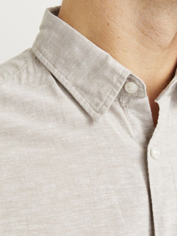 Jack Jones Breeze Keten Slım Fit Erkek Gömlek 12268964 - 5