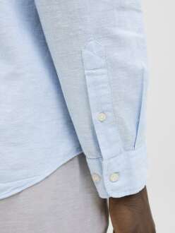 Jack Jones Breeze Keten Slım Fit Erkek Gömlek 12268964 - 5