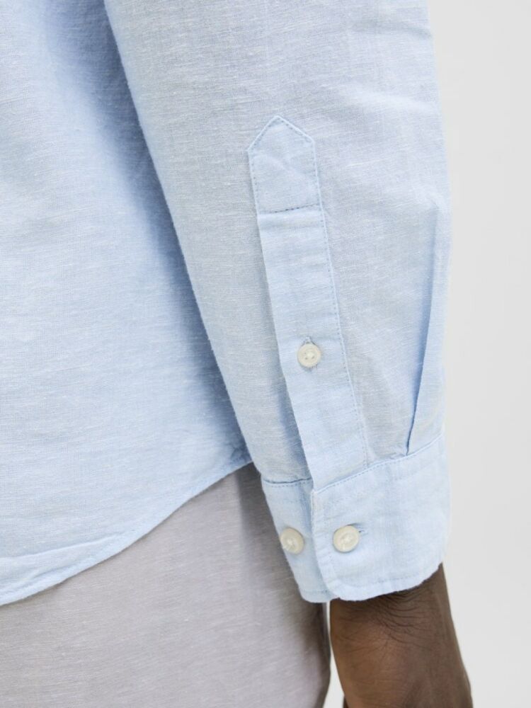 Jack Jones Breeze Keten Slım Fit Erkek Gömlek 12268964 - 5