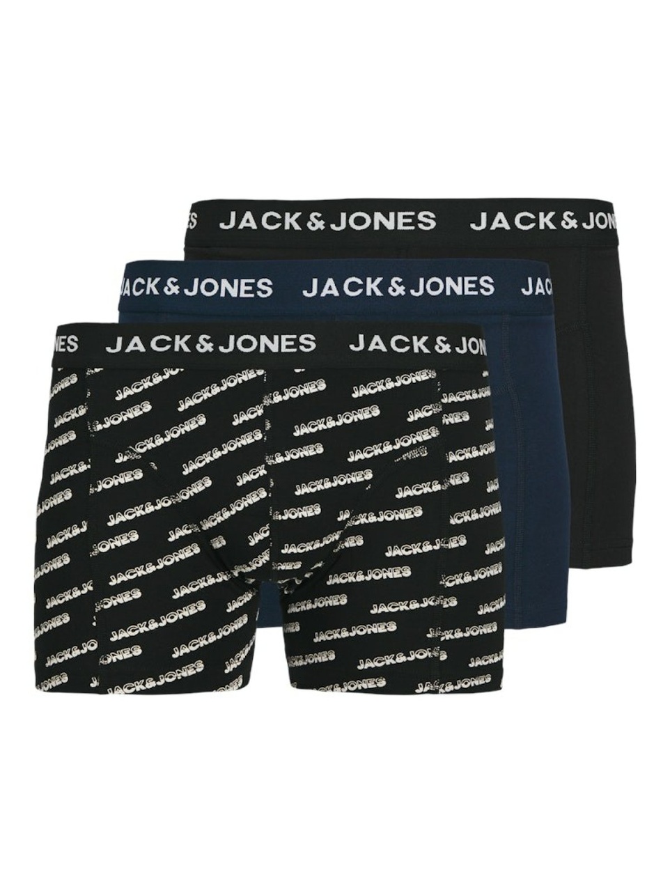 Jack Jones Brıan 3 Lü Paket Erkek Boxer 12270763 - 1