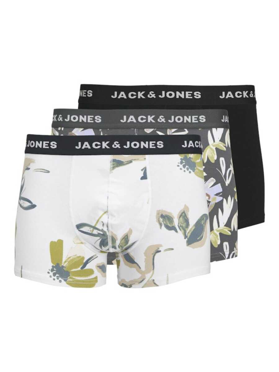 Jack Jones Cabstract 3 Lü Paket Erkek Boxer 12273114