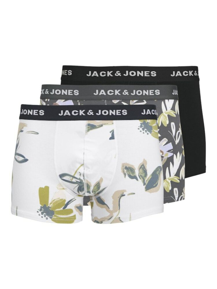 Jack Jones Cabstract 3 Lü Paket Erkek Boxer 12273114