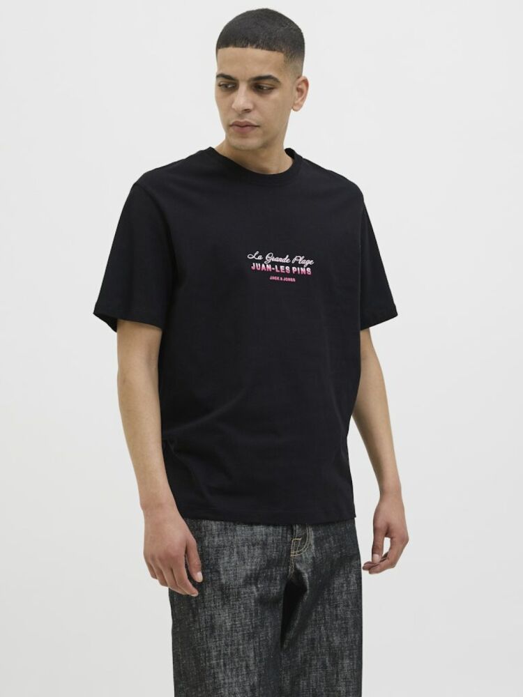 Jack Jones Canggu Chest Relax Fit Erkek Tişört 12277227 - 2