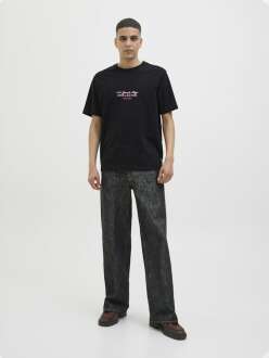 Jack Jones Canggu Chest Relax Fit Erkek Tişört 12277227 - 5