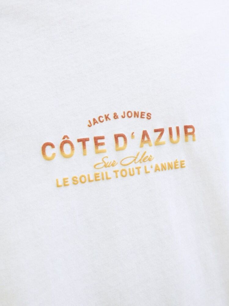 Jack Jones Canggu Chest Relax Fit Erkek Tişört 12277227 - 5
