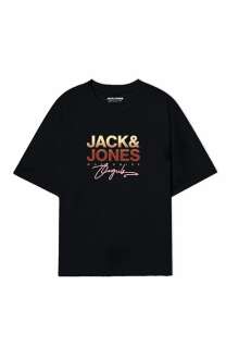 Jack Jones Canggu Logo Regular Fit Erkek Tişört 12281809 - 1