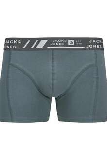 Jack Jones Cangus Solıd 3 Lü Paket Erkek Boxer 12277576 - 5