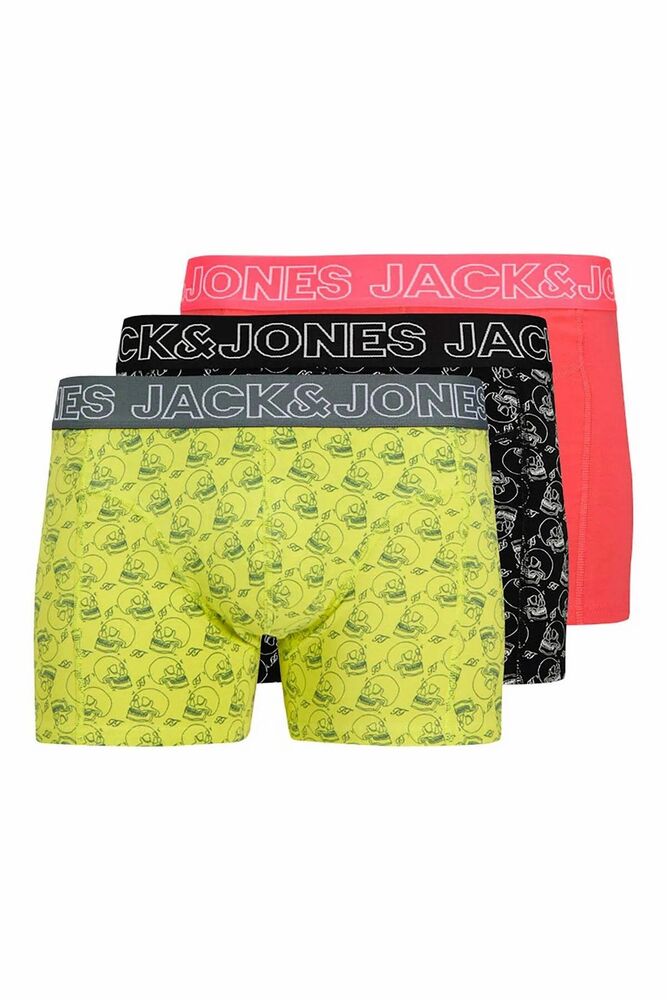 Jack Jones Caprı 3 Lü Paket Erkek Boxer 12277768 - 1
