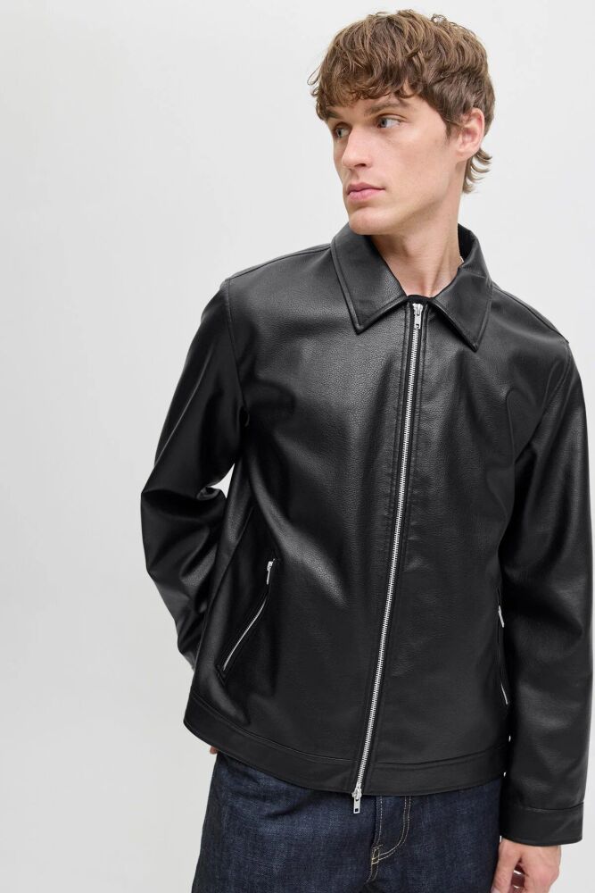 Jack Jones Casablanca Pu Erkek Ceket 12278839 - 3