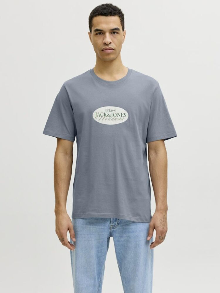 Jack Jones Catskılls Front Logo Regular Fit Erkek Tişört 12297891