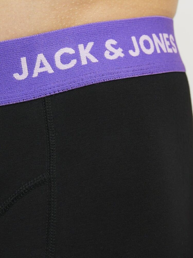 Jack Jones Caxel Solıd 3 Lü Paket Erkek Boxer 12268482 - 5