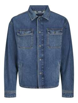 Jack Jones Chase Overshırt Erkek Jean Gömlek 12249029 - 1