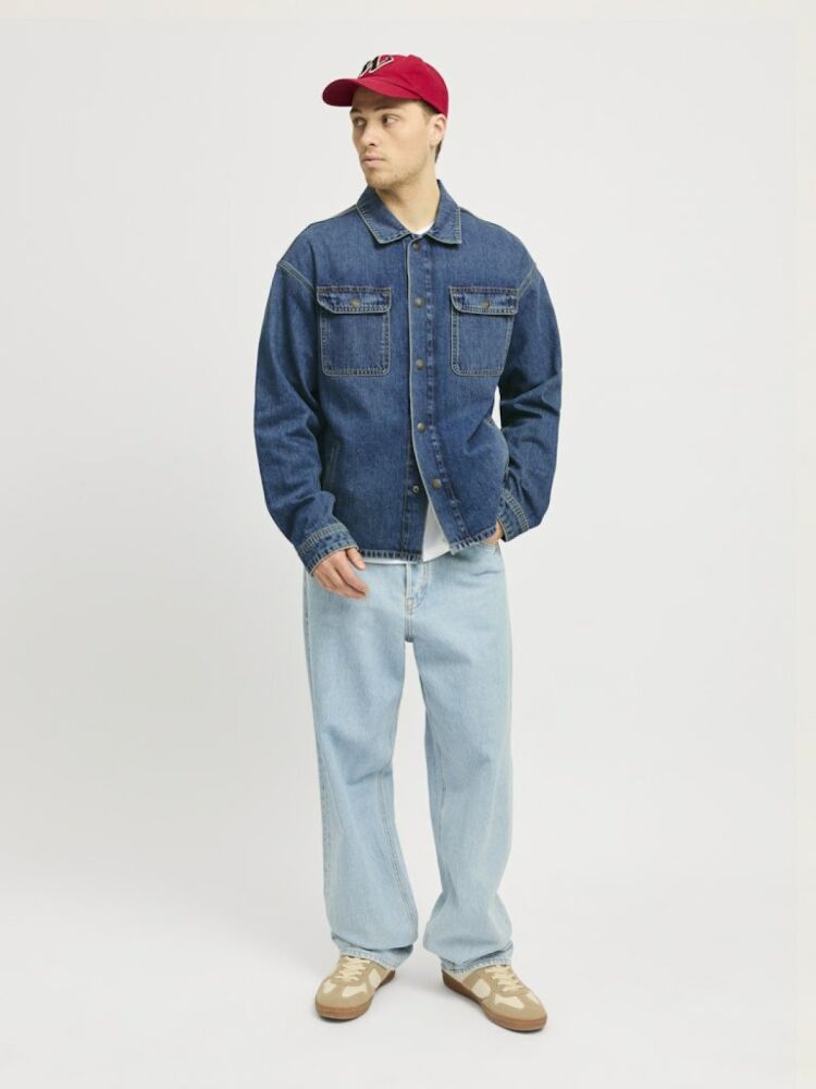 Jack Jones Chase Overshırt Erkek Jean Gömlek 12249029 - 3