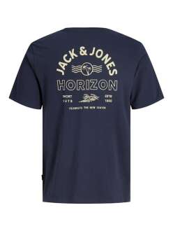 Jack Jones Cırcle Crew Erkek Tişört 12284245 - 2