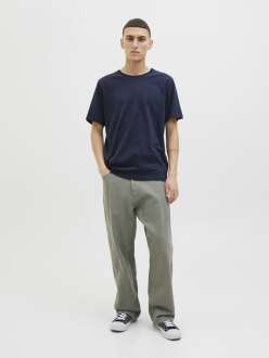 Jack Jones Cırcle Crew Erkek Tişört 12284245 - 5