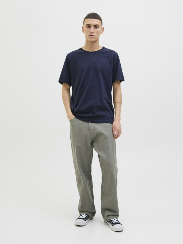 Jack Jones Cırcle Crew Erkek Tişört 12284245 - 5